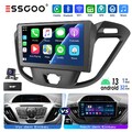 DAB+ Für Ford Transit Custom 2012-2021 1+32GB Android 14 Autoradio KAM+ GPS Navi