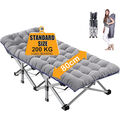 Feldbett Klappbett Camping Bett Klappbar Campingliege Gästebett mit Tragetasche