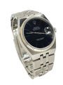 Rolex Datejust 17014 - Seltene Oysterquartz  mit schwarzem Zifferblatt!