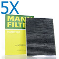 5x Mann-Filter Innenraumfilter Pollenfilter Filter Innenraumluft CUK 4251