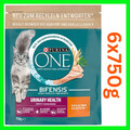 PURINA ONE Urinary Health 6x750g Trockenfutter für Katzen, mit Huhn