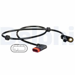 ABS Sensor Raddrehzahl DELPHI SS20543 für W221 C216 KLASSE MERCEDES V221 500 216