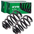 2X KYB K-FLEX FAHRWERKSFEDERN HINTEN PASSEND FÜR AUDI A4 LINKS+RECHTS