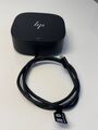HP USB-C/A Universal Dockingstation G2 - Schwarz Ohne Netzteile