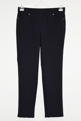 Peter Hahn Damen Stretch Hose Mod. Roma schwarz elastisch Stretch Gr 21 oder 42K