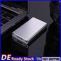 MSATA zu USB3.0 SSD-Festplattengehäuse für 30 x 25/50 MSATA SSD-Festplatte (Silb