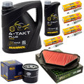 Wartung 5L Öl Set für Yamaha MT-10 MT RN45 2016-21 Luftfilter Ölfilter Zündkerze