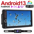 Pumpkin 7" Android 13 Autoradio 2 DIN GPS Navi Bluetooth Carplay RDS WiFi+Kamera