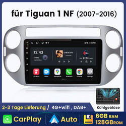 6+128GB Autoradio Für VW Tiguan 1 NF 2006-2016 Android Car Play GPS DSP Navi DAB