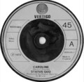 Status Quo ‎– Caroline / Joanne -  7" Vinyl - Vertigo Records - 1973