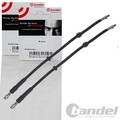 2X BREMBO BREMSSCHLÄUCHE VORNE BEIDSEITIG PASSEND FÜR BMW 5 LINKS+RECHTS