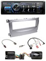 JVC Bluetooth Lenkrad USB DAB Autoradio für Ford Galaxy C-Max ab 2007 Focus silb