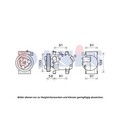 AKS DASIS Kompressor Klimaanlage passend für Nissan NP300 Navara 852784N