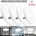 LED Deckenleuchte Deckenlampe E27 Birnen Wohnzimmer Lampe Küche Rund Flur Lampe
