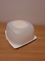 Tupperware, A 205, Junior Käse-Max, Platte weiß,Neu,