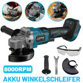 125mm Winkelschleifer Akku Trennschleifer Schleifmaschine Flex Für Makita 18V