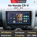 6+128GB Für Honda CR-V III 2007-2011 9" Android 13 Autoradio 4G CarPlay GPS Navi