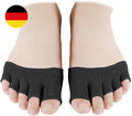 4 Paar Zehensocken High Heel Schuh Liner Socken Halbsocken nahtlos rutschfest Ze