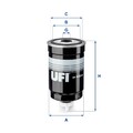 UFI Kraftstofffilter 24.439.00 Filtereinsatz für TB GETZ MATRIX NF SANTA FÉ FC 2