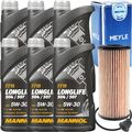 MEYLE ÖLFILTER + 5W30 MOTORÖL passend für VW GOLF 7 PASSAT AUDI A3 A4 A5 A6 Q3