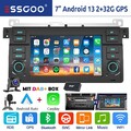 DAB+ 32G Android 13 Für  BMW E46 M3 Rover MGZT Autoradio Carplay GPS WIFI BT RDS