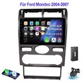 DAB+ Carplay Android 14 Auto Autoradio GPS RDS 4+64G Für Ford Mondeo 2004-07 KAM