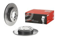 2x BREMBO Bremsscheiben Coated 08.7165.11 Hinten für Audi Seat Skoda VW