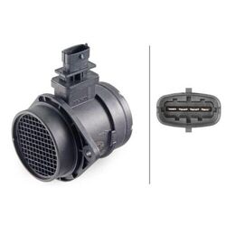 1x Luftmassenmesser HELLA 8ET 358 095-191 passend für FIAT HITACHI