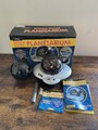 Vintage National Geographic Double Globe Planetarium Projektor 100% komplett