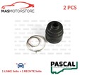 ACHSMANSCHETTE ANTRIEBSWELLE PAAR TRANSMISSION END PASCAL G5S005PC 2PCS I NEU