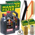 MANN INSPEKTIONSPAKET+8L MOTUL 5W-30 MOTORÖL passend für NISSAN PRIMASTAR X83