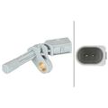 1x Sensor, Raddrehzahl HELLA 6PU 012 806-971 passend für AUDI SEAT SKODA VW