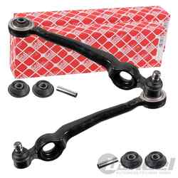 2X FEBI QUERLENKER SATZ UNTEN VORNE PASSEND FÜR AUDI 100 A6 LINKS+RECHTS