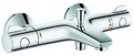 GROHE Thermostatbatterie Grohtherm 800 Wandmontage chrom