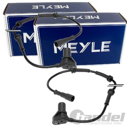 2X MEYLE ABS-SENSOR RADDREHZAL HINTEN PASSEND FÜR VW TRANSPORTER LINKS+RECHTS
