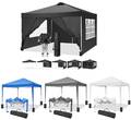 Pavillon 3x3/3x6m Wasserdicht Faltpavillon Pop Up Partyzelt Gartenzelt UV Schutz