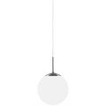 Hängeleuchte Cafe Kugelform nickel matt Glas opal Ø=15cm Nordlux