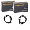 2X DENCKERMANN ABS-SENSOR RADDREHZAHL HINTEN PASSEND FÜR BMW 1 3 LINKS+RECHTS |