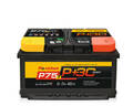 Autobatterie Starterbatterie Panther Black Edition +30% 12V 75Ah 680 P+75T