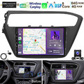 8Kern 4+64GB Android 13 Autoradio GPS Carplay DSP DAB+ Für Hyundai I20 2015-2018