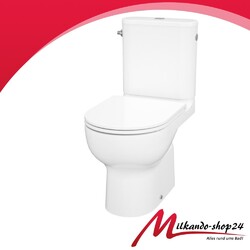 Spülrandlos Wc Stand komplett Spülkasten Toilette Keramik Mit sitz Senkrecht