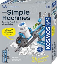 620868 Simple Machines Mechanik-Bausatz für 24 Modelle wie Flaschenzug und Kr...