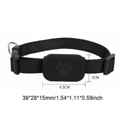 Anti-verlorene Mini Haustier Hund Katze GPS Tracker Halsband Echtzeit Locator DE