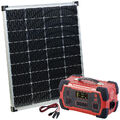 (0% MwSt) Powerstation & Solar-Generator mit mobilem 110-Watt-Solarpanel, 800 Wh