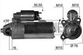 ERA Anlasser Starter 220015A für FORD TRANSIT Bus TOURNEO FOCUS 1 DAW DBW DFW 6