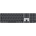 Original Apple Magic Keyboard mit Touch ID und Ziffernblock (2024) Schwarz (DE)