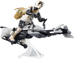 Hasbro F6883 Star Wars The Vintage Collection - Speeder Bike mit Grogu