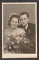 Adelsheim 1950 " Agfa-Hochzeitsbild " aufgenommen von Photo Czyharz