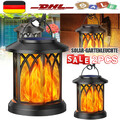 2 Pack LED Solarlampe Gartenleuchte Solar Laterne LED Außen Beleuchtung Warmweiß