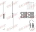 Original QUICK BRAKE Zubehörsatz Bremsbacken 105-0888 für Isuzu Mitsubishi